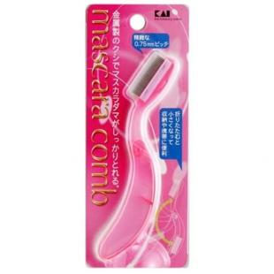 KQ0876マスカラコーム キンゾク ピンク