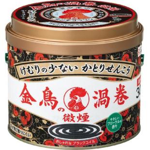 金鳥の渦巻 微煙 30巻(缶)