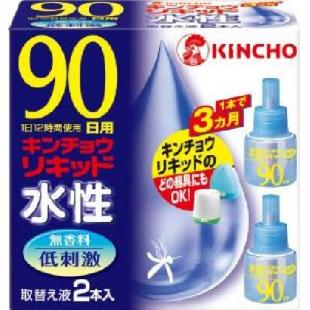 水性キンチョウリキッド   90日 無香料 取替液2P