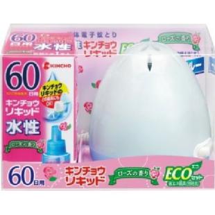 水性キンチョウリキッド60日 ローズの香り ECOセット