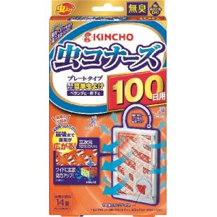 虫コナーズ プレートタイプ 100日 無臭