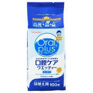 和光堂 口腔ケアウエッティー 詰替え用 100枚入