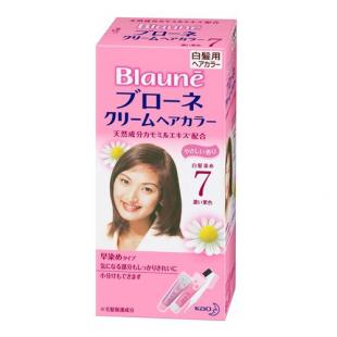 ブローネクリームヘアカラー7濃い栗色   80g