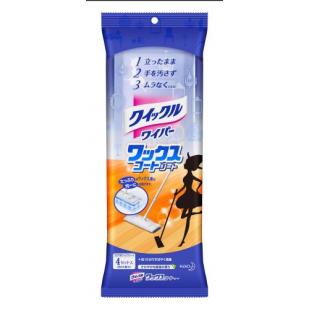 クイックルワイパー ワックスコートシート 4セット