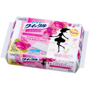 トイレクイックルアロマつめかえ用ジャンボパック   20枚