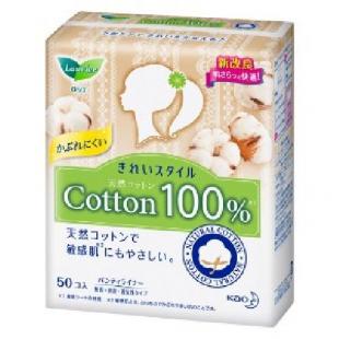ロリエ きれいスタイル天然コットン50コ入   50個