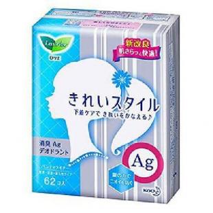 ロリエ きれいスタイル消臭AGデオドラント62コ入   62個