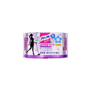クイックルワイパー  立体吸着ウエットジャスミン32枚