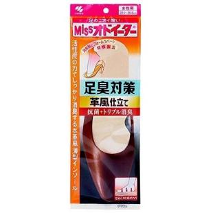 ミスオドイーター足臭対策革風仕立て