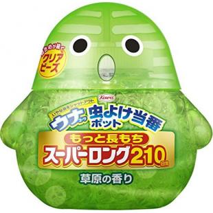 ウナコーワ 虫よけ当番ポット スーパーロング 210日間 草原の香り