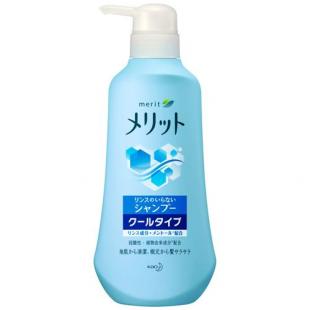 メリットリンスのいらないシャンプークールポンプ   480ml
