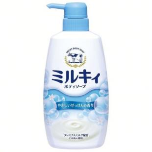 ミルキィ ボディソープ やさしいせっけんの香り 本体 550ml