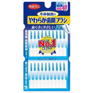 やわらか歯間ブラシSS-Mサイズお徳用40本入