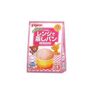 レンジムシパンイチゴミルク