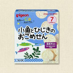 ピジョン 元気アップカルシウム 小魚とひじきのおこめせん 7ヶ月頃から
