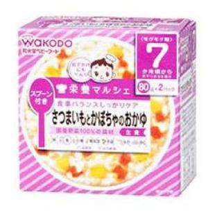 和光堂 さつまいもとかぼちゃのお粥 80g×2 7ヵ月頃から
