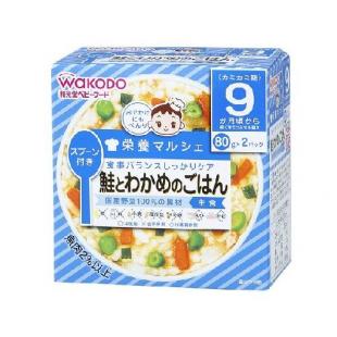 和光堂 鮭とわかめのごはん 80g×2 9ヵ月頃から