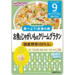 和光堂 お魚とじゃがいものクリームグラタン 80g 9ヵ月頃から