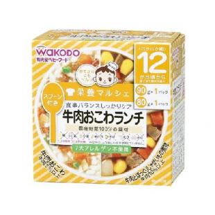 和光堂 牛肉おこわランチ 90g×1 80g×1 12ヵ月頃から