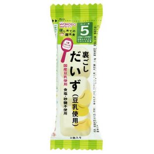 和光堂 はじめての離乳食 裏ごしだいず 豆乳使用2.4g 5ヵ月頃から