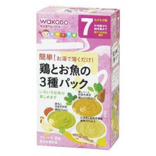 和光堂 鶏とお魚の3種パック 7ヵ月頃から