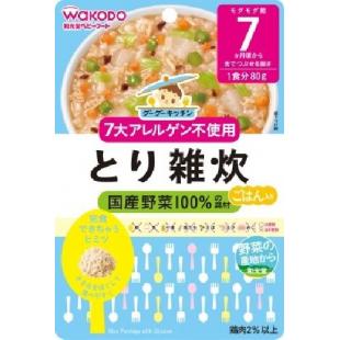 和光堂 グーグーキッチン とり雑炊 80g 7か月
