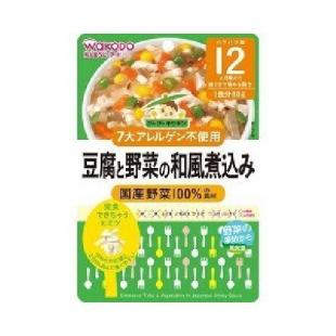 和光堂 グーグーキッチン 豆腐と野菜の和風煮込み 80g 12か月