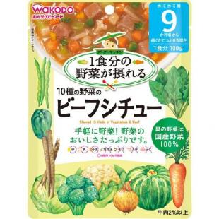 10種の野菜のビーフシチュー