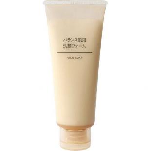 無印良品1ンス肌用洗顔フォーム100g