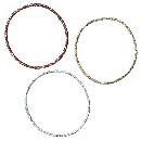 無印良品 ヘアゴム?3色アソート 3色入