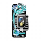 クルマの消臭元クリップ 黒容器オーシャンスカイ