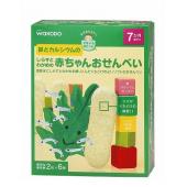 すまいるぽけっと しらすとわかめのおせんべい 6包