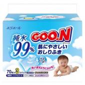 グーン 肌にやさしいおしりふき つめかえ用 70枚...