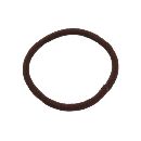 無印良品ヘアゴムリング-太-茶1個入